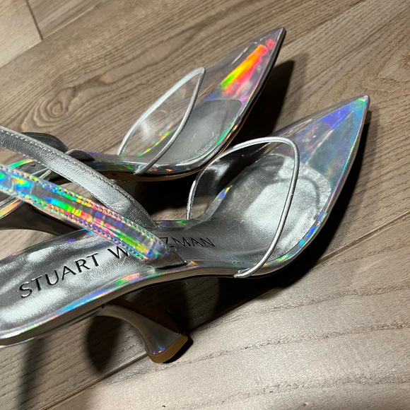 NEW STUART WEITZMAN PUMPS 100mm - Picture 1 of 7